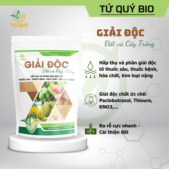 Giải Độc Đất Và Cây Trồng