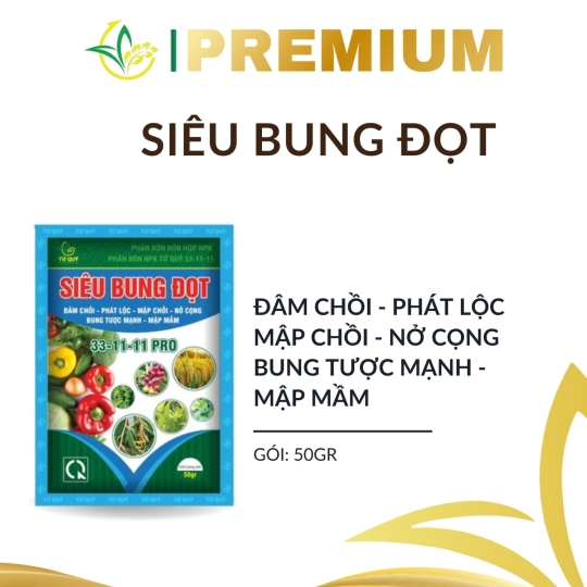 Siêu Bung Đọt Gói 50gr